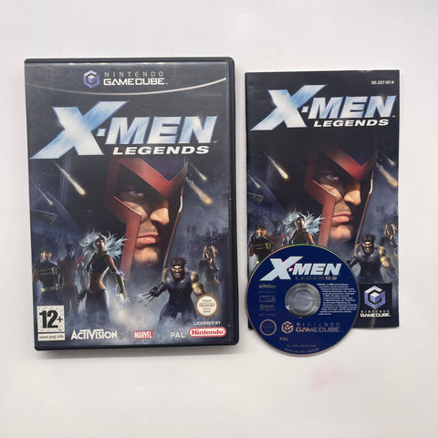 X-men Legends Nintendo Gamecube Game + Manual PAL 05A4