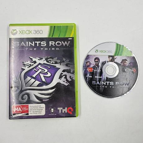 Saints Row The Third Xbox 360 Game PAL