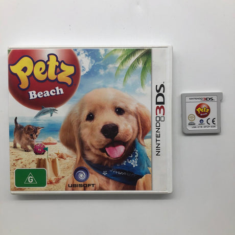 Petz Beach Nintendo 3DS Game PAL 28j4