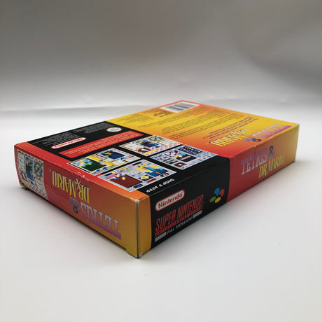 Tetris and Dr. Mario Super Nintendo SNES Game Boxed Complete PAL