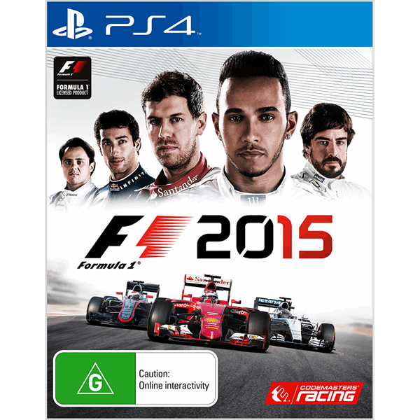 F1 2015 PlayStation 4 PS4 Game