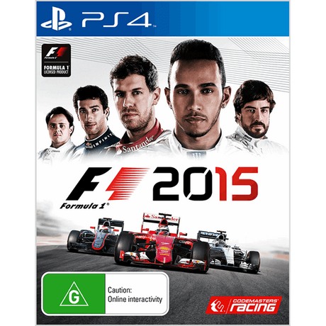 F1 2015 PlayStation 4 PS4 Game