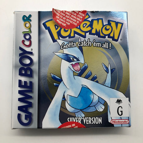 Pokemon Silver Version Nintendo Gameboy Color / Colour Game Boxed Complete 25AU4-Trippy Trades