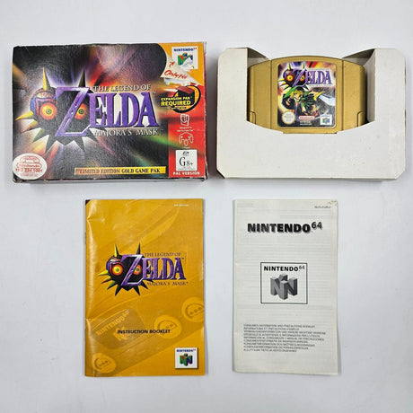 The Legend of Zelda Majora's Mask Nintendo 64 N64 Game Boxed Complete PAL