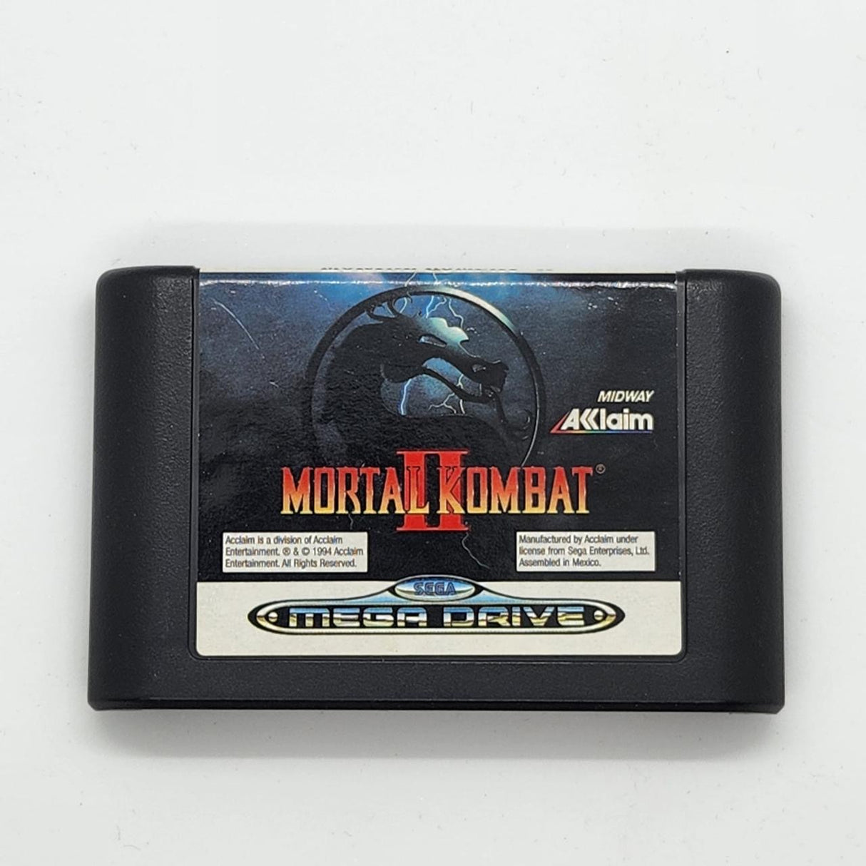 Mortal Kombat 2 Sega Mega Drive Game Cartridge PAL