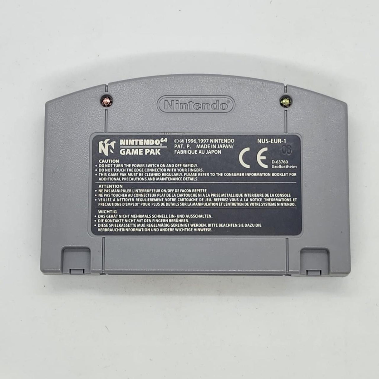 Mystical Ninja 2 Starring Goemon Nintendo 64 N64 Game Cartridge PAL