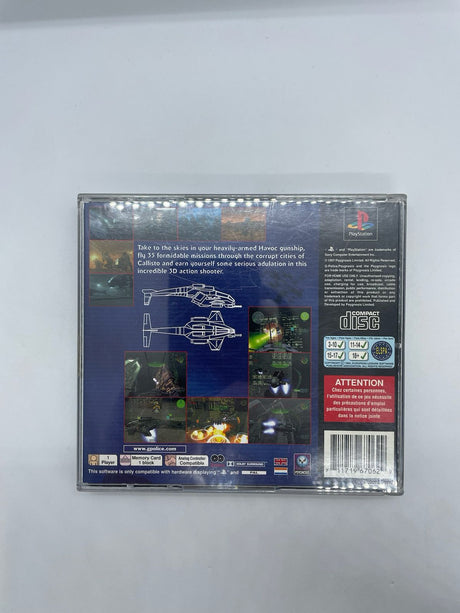 G-Police PS1 Playstation 1 Game + Manual PAL