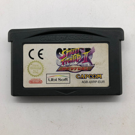 Super Street Fighter 2 Revival Nintendo Gameboy Advance GBA Game Cartridge 25AU4