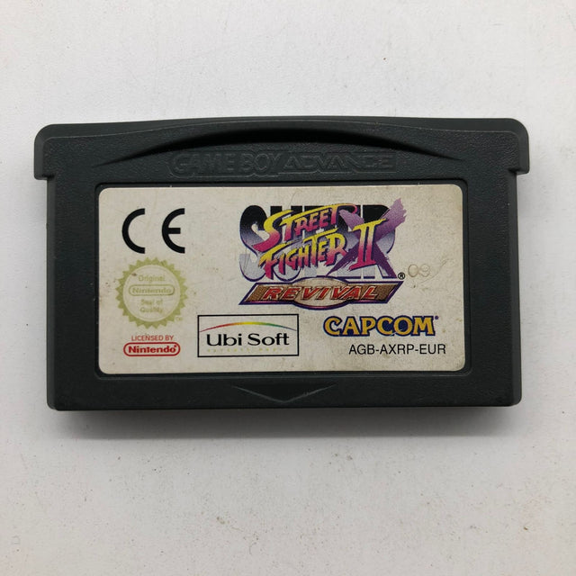 Super Street Fighter 2 Revival Nintendo Gameboy Advance GBA Game Cartridge 25AU4