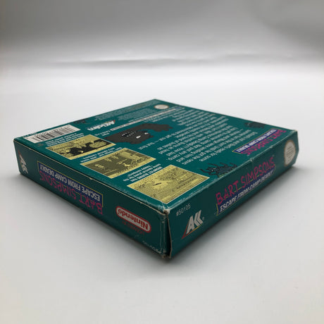 Bart Simpson's Escape from Camp Deadly Nintendo Gameboy Original Game Boxed Complete