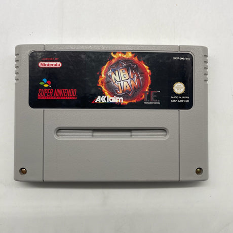 NBA Jam T.E Tour Edition Super Nintendo SNES Game Boxed Complete PAL-Trippy Trades