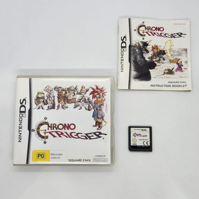 Chrono Trigger Nintendo DS Game + Manual