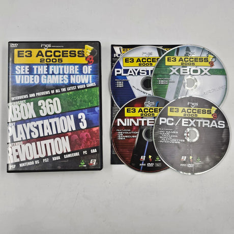 E3 Access 2005 The Future of Video Games Now DVD Game + Manual