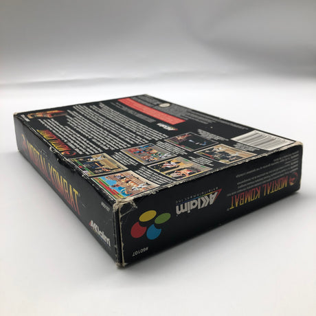 Mortal Kombat Super Nintendo SNES Game Boxed Complete PAL