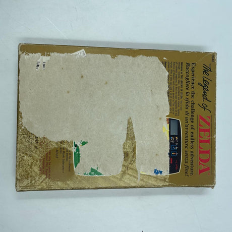 The Legend Of Zelda Nintendo Entertainment System NES Game Boxed PAL