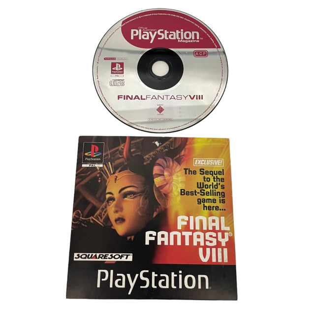 Final Fantasy VIII 8 PlayStation 1 PS1 Game Demo Disc