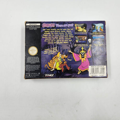 Scooby Doo Classic Creep Capers Nintendo 64 N64 Game Boxed Complete PAL