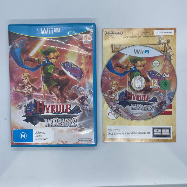 Hyrule Warriors Nintendo Wii U Game + Manual PAL