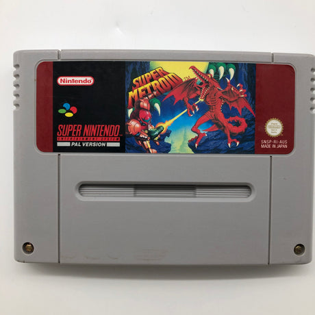 Super Metroid Super Nintendo SNES Game Cartridge PAL