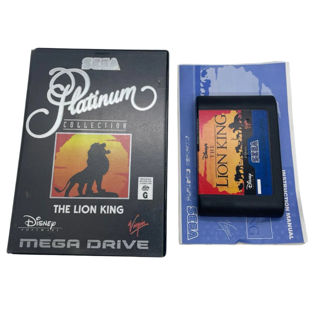 The Lion King Sega Mega Drive Game + Manual PAL