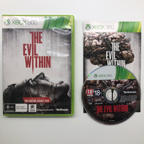 The Evil Within Xbox 360 Game + Manual PAL