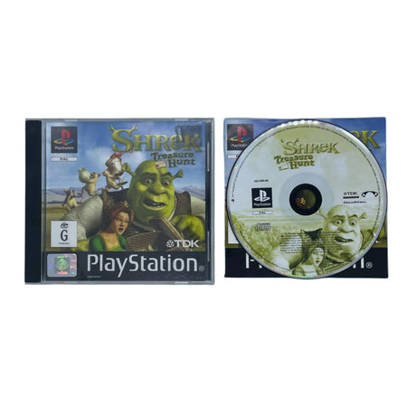 Shrek Treasure Hunt PS1 Playstation 1 Game + Manual PAL