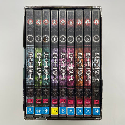 Death Note Vol 1-9 DVD Box Set Anime R4 DVD 05A4