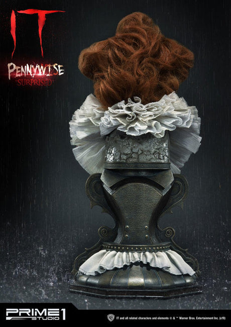 Prime 1 Studio HDBIT-03 IT Pennywise Surprised 1/2 Bust Statue Figure 201/250