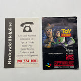 Disney’s Toy Story Super Nintendo Entertainment System SNES Game Boxed Complete