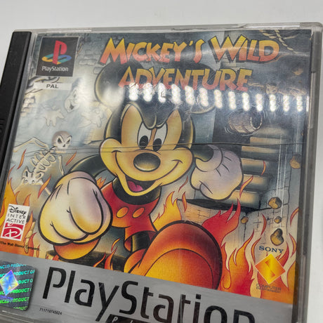 Mickey’s Wild Adventure PlayStation 1 PS1 Game + Manual PAL