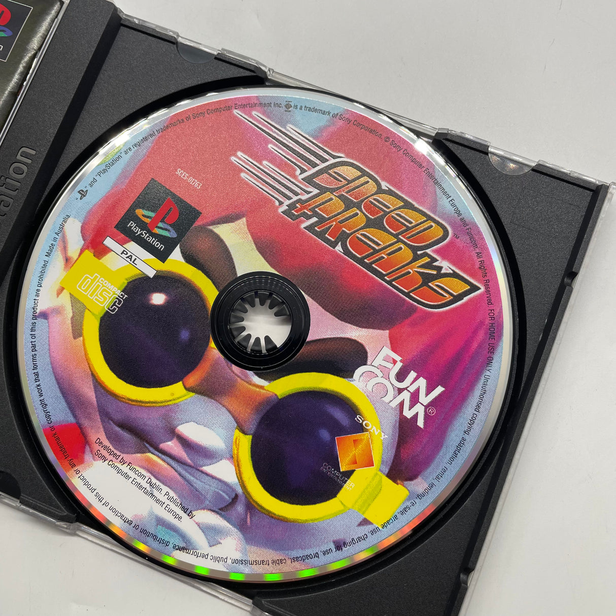 Speed Freaks PlayStation 1 PS1 Game + Manual PAL