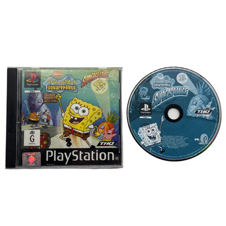 SpongeBob SquarePants: Supersponge PlayStation 1 PS1 Game PAL