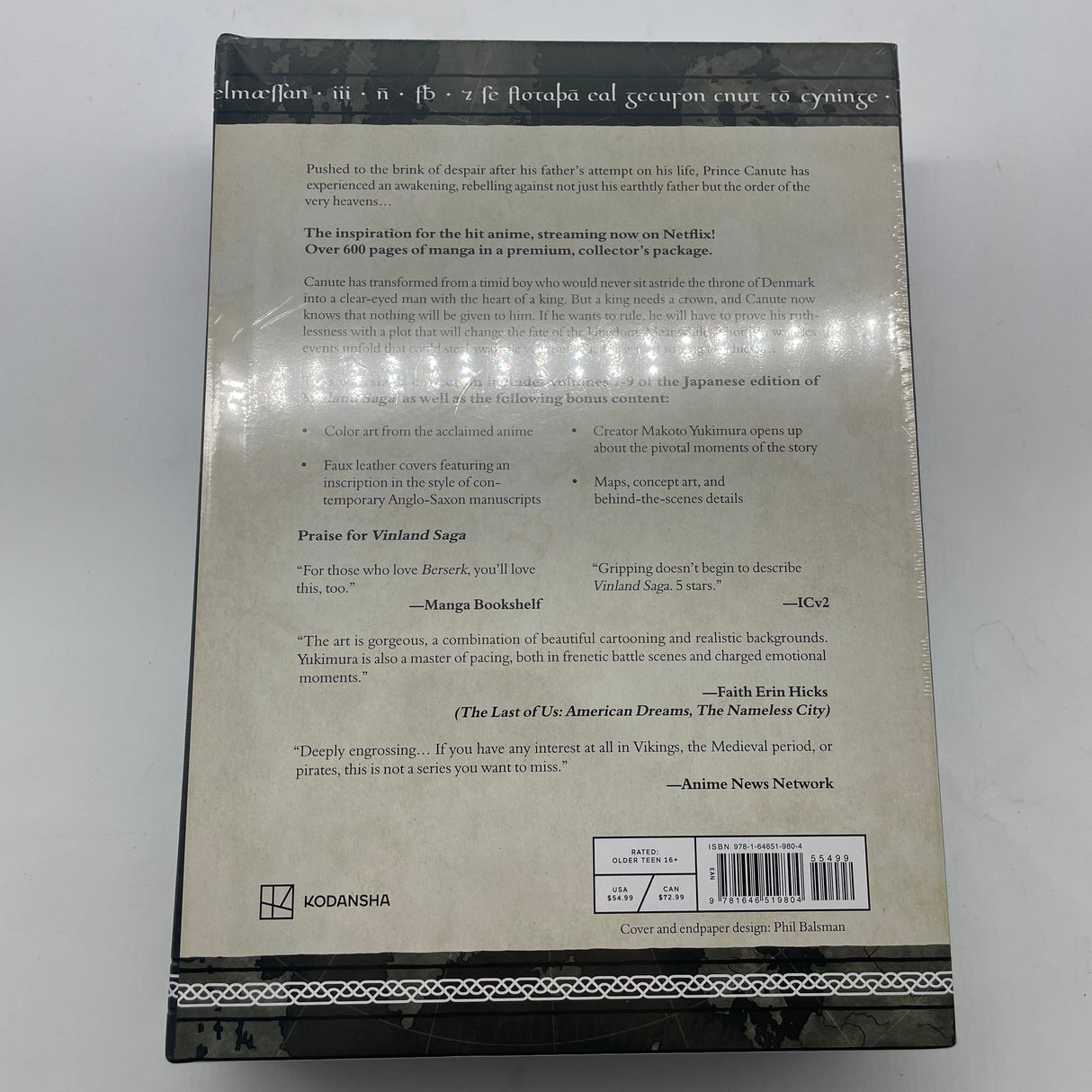 Vinland Saga Book 3 Three Deluxe Brand New SEALED Makoto Yukimura