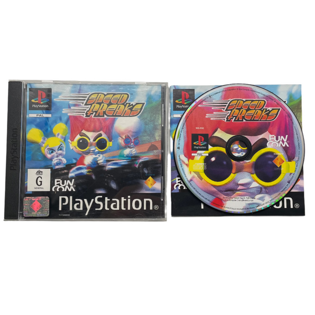 Speed Freaks PlayStation 1 PS1 Game + Manual PAL