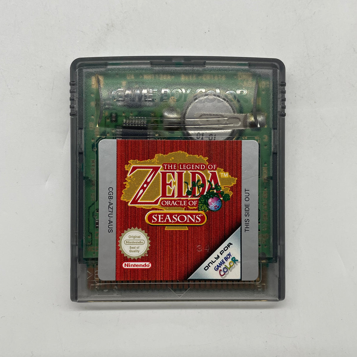 The Legend of Zelda Oracle of Seasons Game Boy Color Boxed Complete
