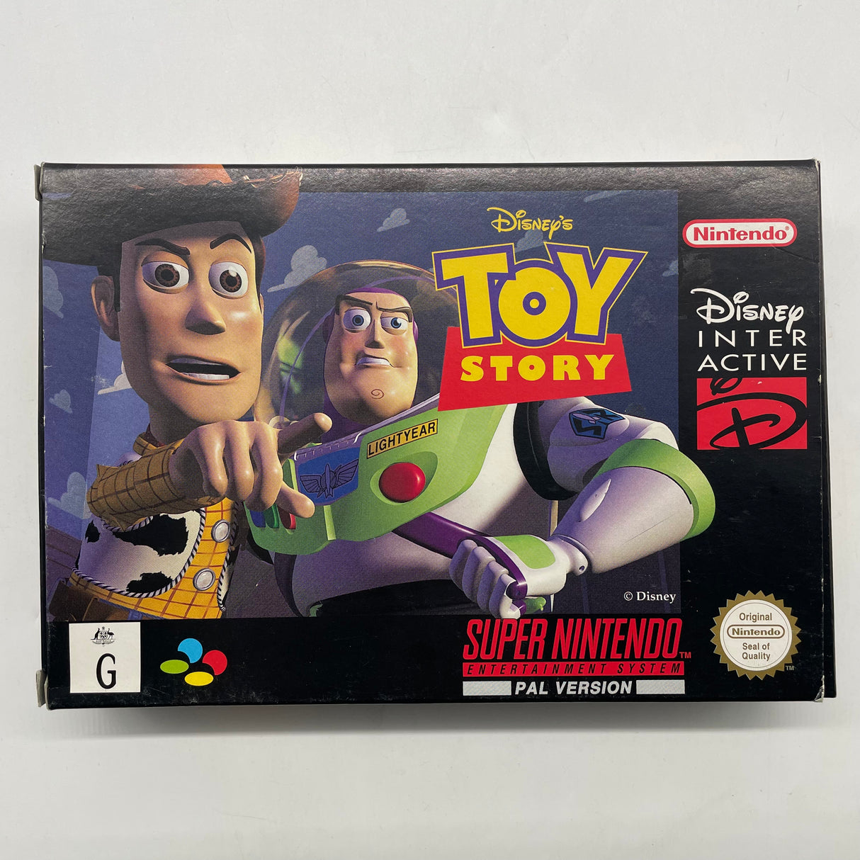 Disney’s Toy Story Super Nintendo Entertainment System SNES Game Boxed Complete