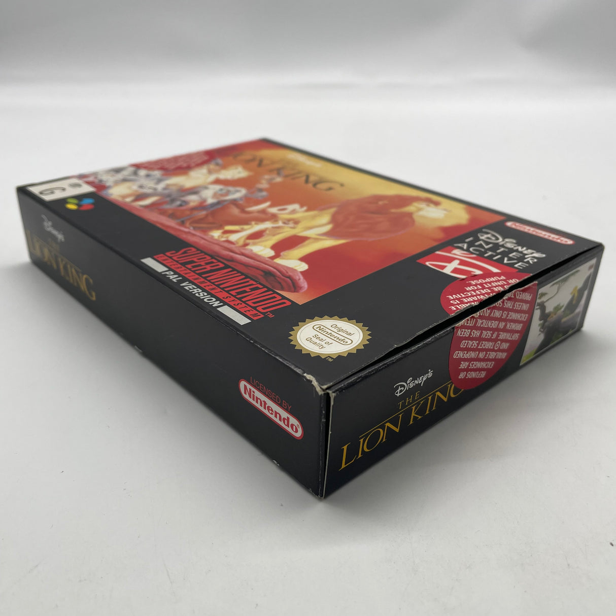 The Lion King Super Nintendo Entertainment System SNES Game Boxed Complete