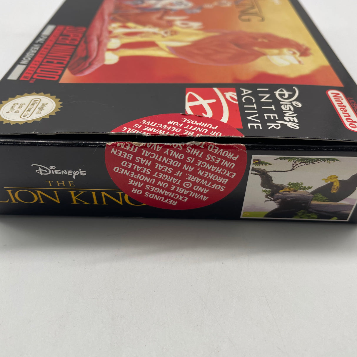 The Lion King Super Nintendo Entertainment System SNES Game Boxed Complete