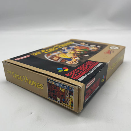 The Lost Vikings Super Nintendo Entertainment System SNES Game Boxed Complete