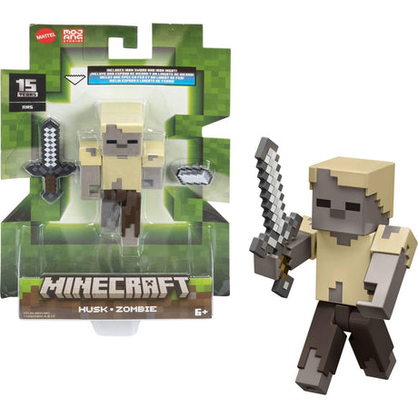 Minecraft Husk zombie Action Figure