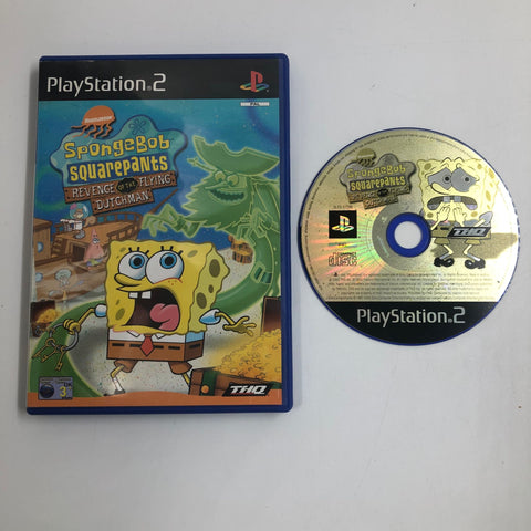 SpongeBob SquarePants revenge Of The Flying Dutchman PS2 Playstation 2 Game + Manual PAL 05A4