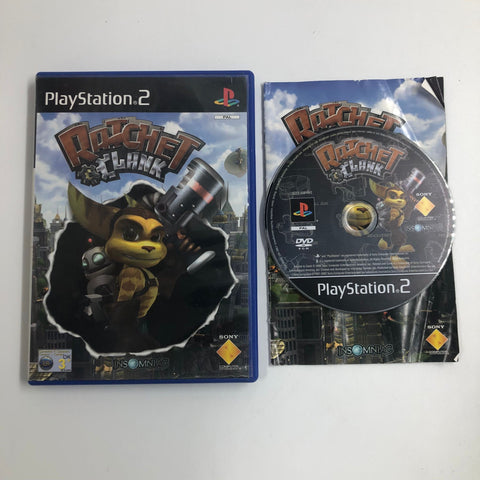 Ratchet & Clank PS2 Playstation 2 Game + Manual PAL 05A4