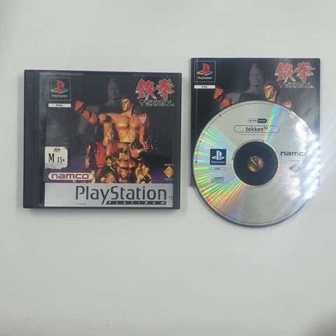Tekken PS1 Playstation 1 Game + Manual PAL 05A4