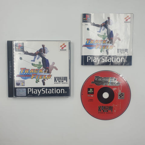 International Track & Field PS1 Playstation 1 Game + Manual PAL 05A4