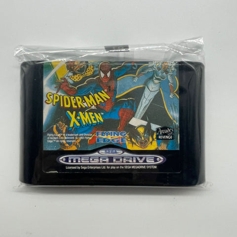 Spider Man X-Men Sega Mega Drive Game Cartridge PAL 05A4