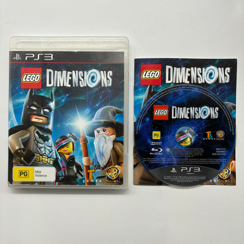 LEGO Dimensions PS3 Playstation 3 Game + Manual  05A4