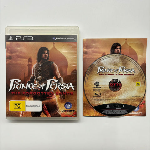 Prince Of Persia The Forgetten Sands PS3 Playstation 3 Game + Manual  05A4