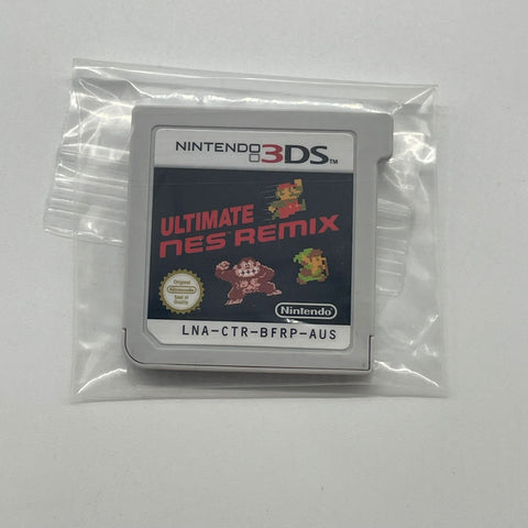 Ultimate Nes Remix Nintendo 3DS Game Cartridge PAL 05A4