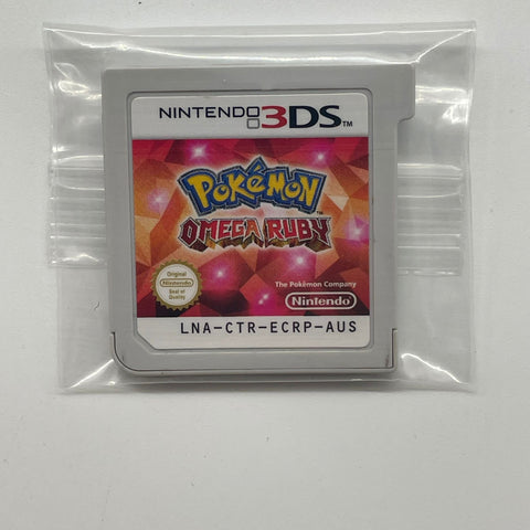 Pokemon Omega Ruby Nintendo 3DS Game Cartridge PAL 05A4
