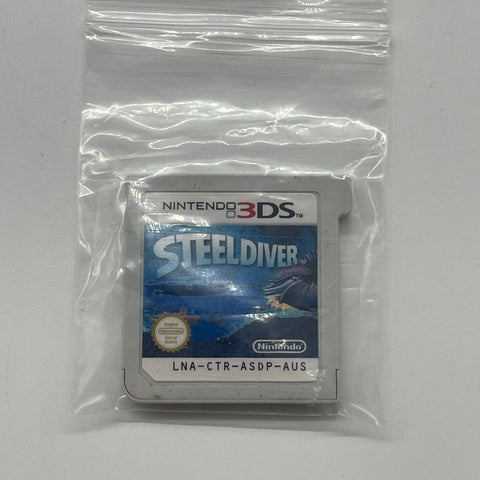 Steel Diver Nintendo 3DS Game Cartridge PAL 05A4